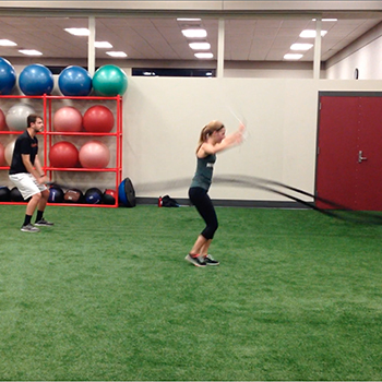 rope workout turf