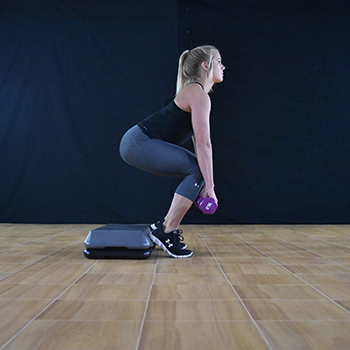 Best step squat workout tiles