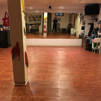 zumba vinyl tile basement