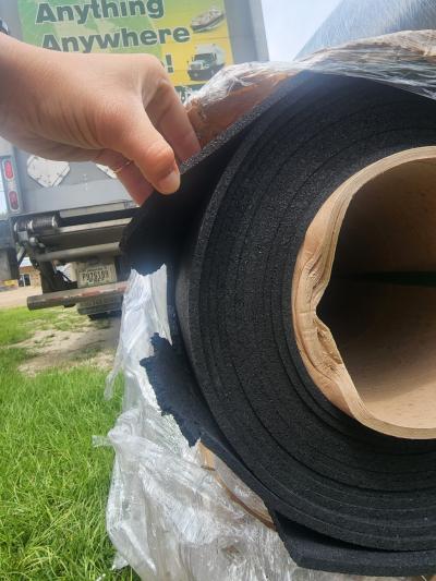 Rolled Rubber Sport 1/4 Inch Black Per SF customer review photo 2