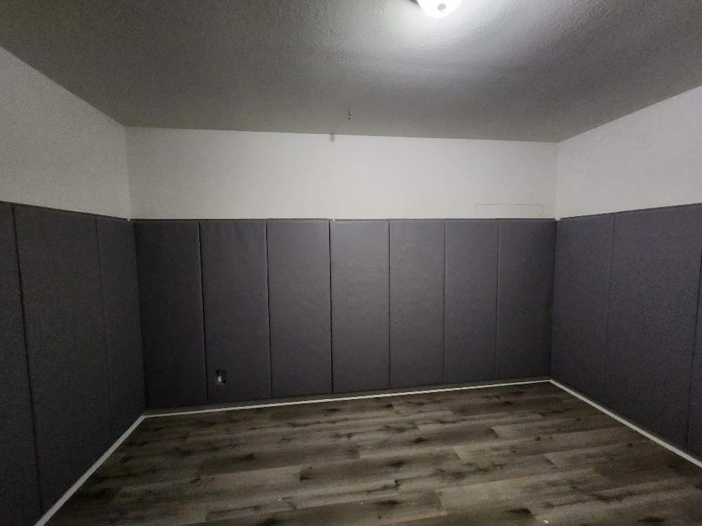 wall pads in safe room