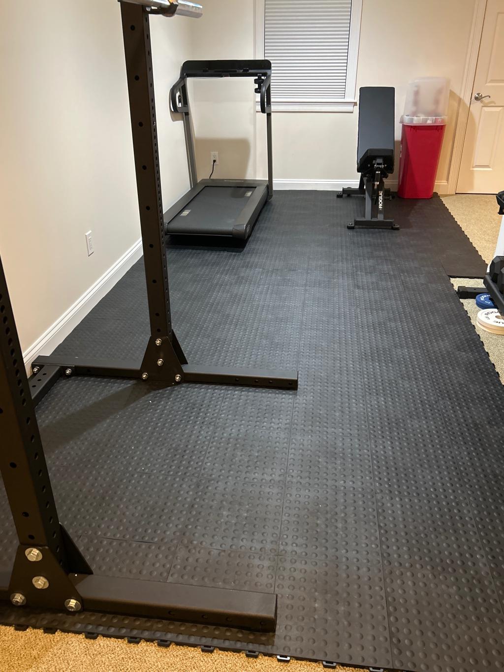 staylock bump top tiles for home gyms