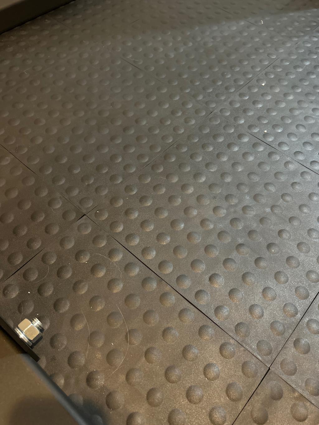 staylock bump top tiles over carpet home gym