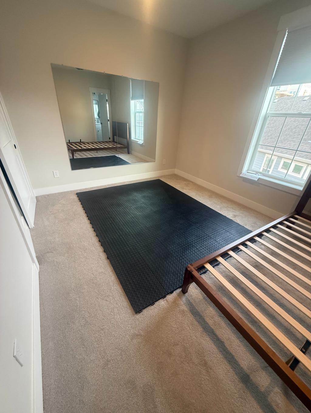 staylock bump top tiles over carpet