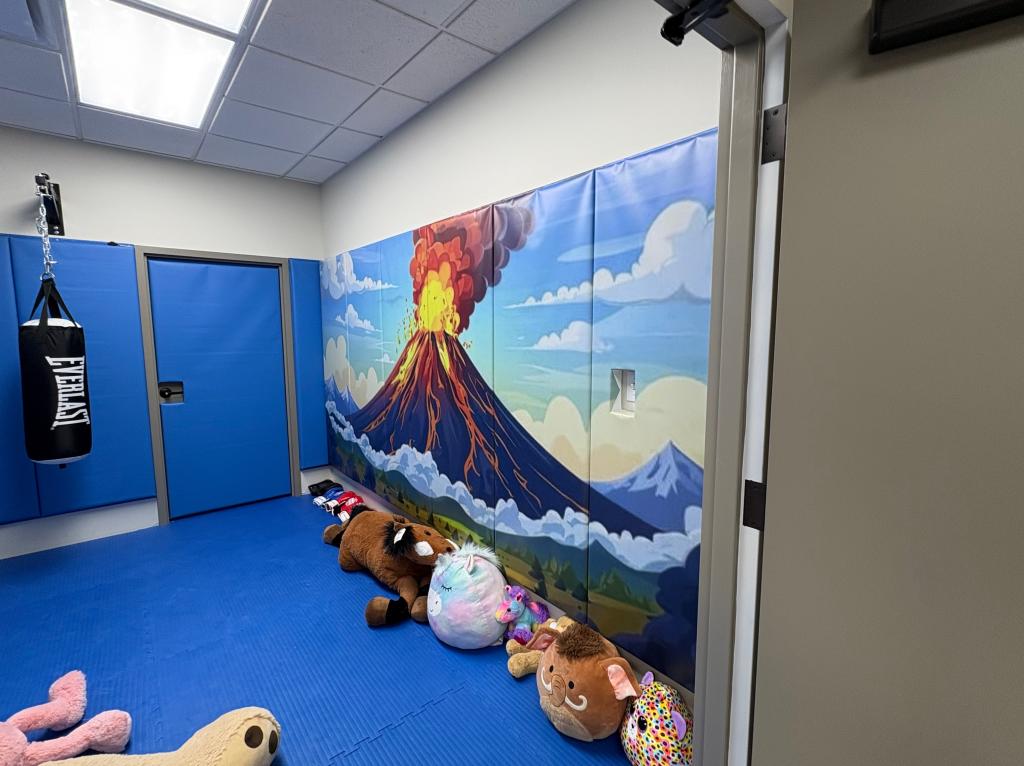 wall padding and mats for custom calm room