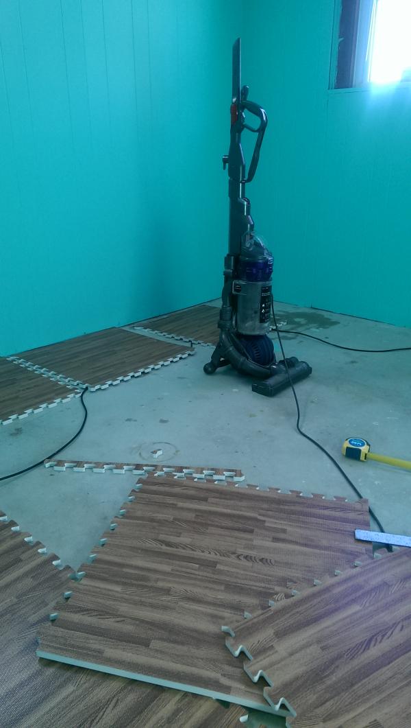 Foam Tiles Wood Grain 7/16 Inch x 2x2 Ft. customer review photo 1