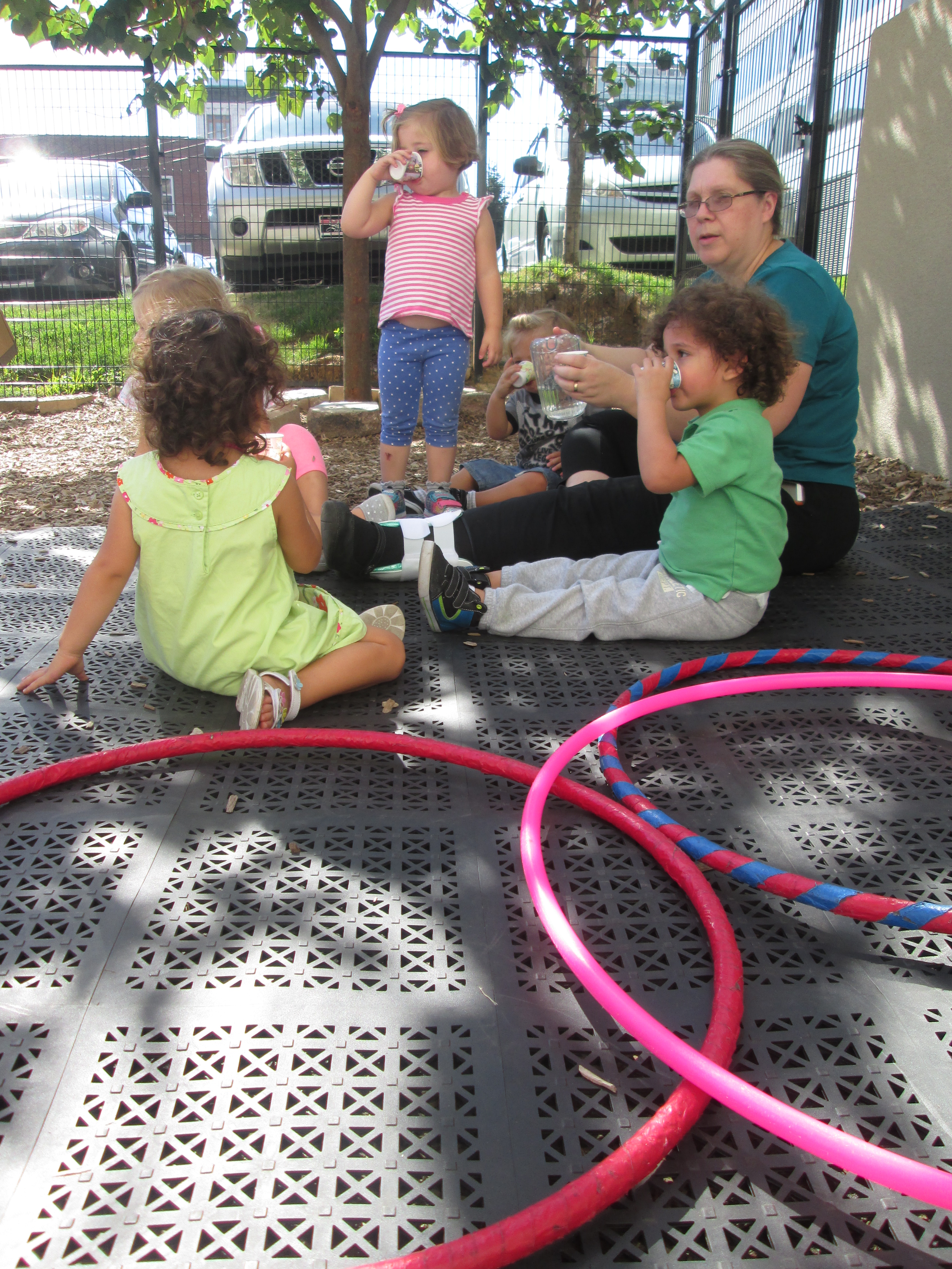 Daycare Playground Flooring Installation