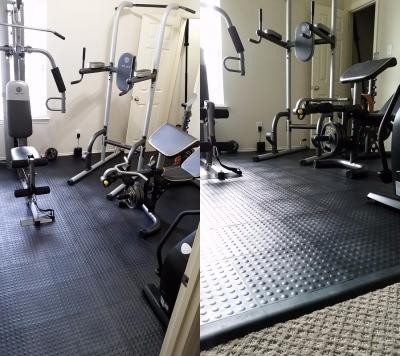 Home Gym Flooring Over Carpet Options