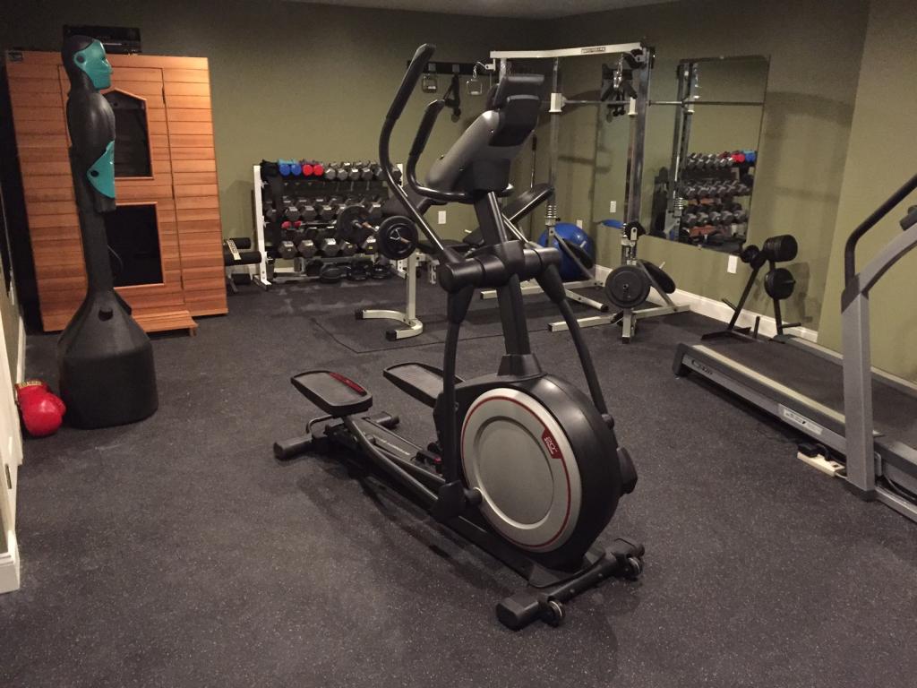 Home Gym Flooring Over Concrete Ideas