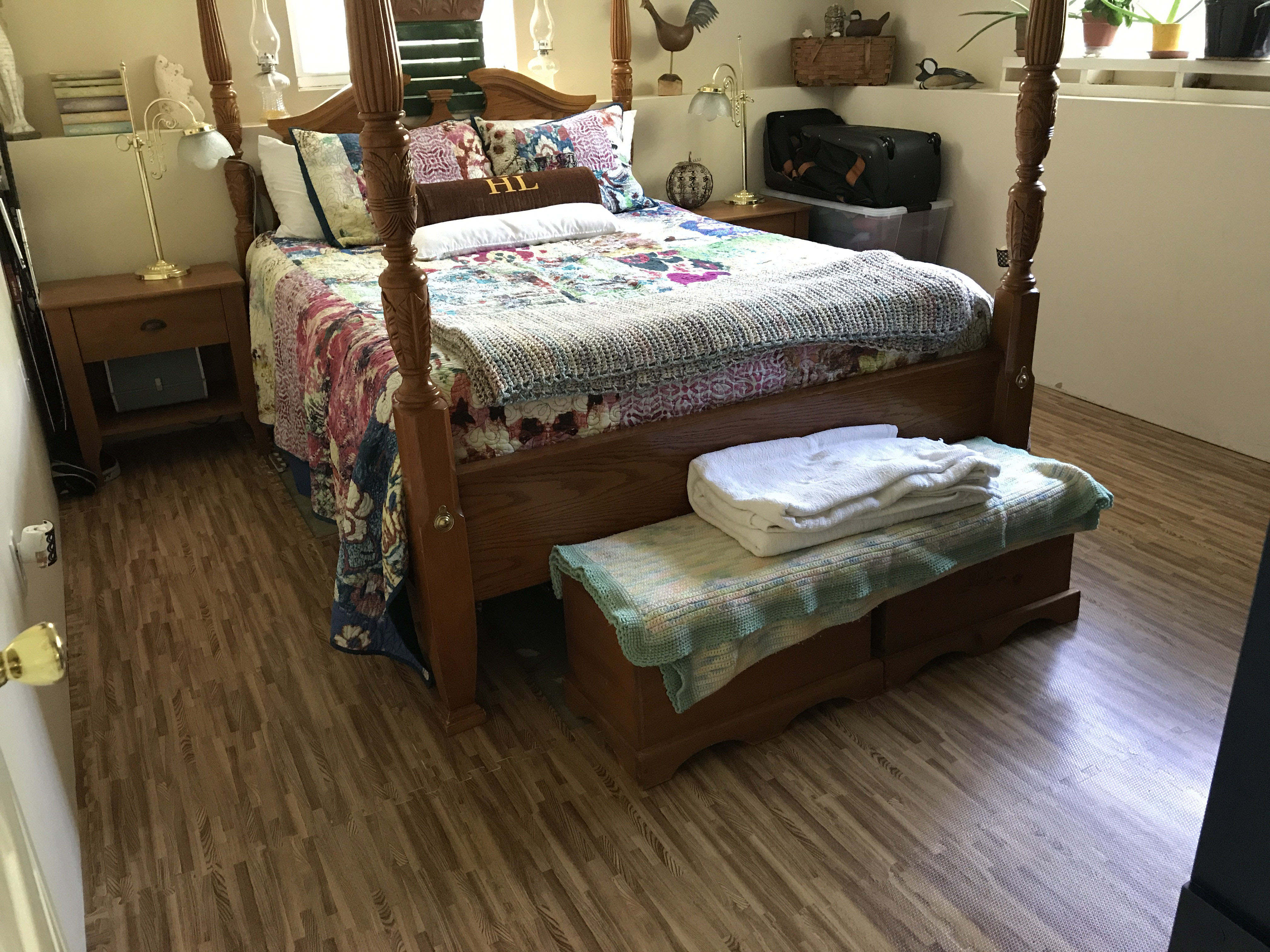wood foam tiles