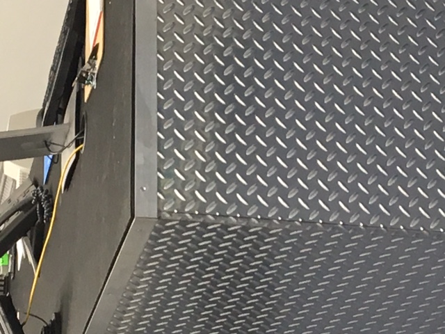 Rubber Flooring Roll Geneva 3/8 Inch Black Per SF customer review photo 2