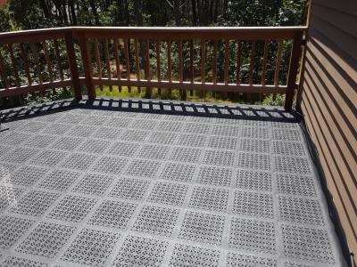 StayLock Tile Perforated Black 9/16 Inch x 1x1 Ft. customer review photo 1