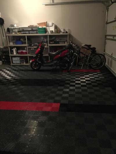 Perforated Garage Tile 5/8 Inch x 1x1 Ft. customer review photo 2