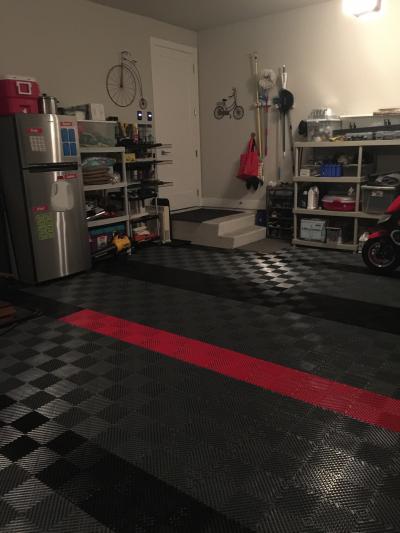 Perforated Garage Tile 5/8 Inch x 1x1 Ft. customer review photo 3
