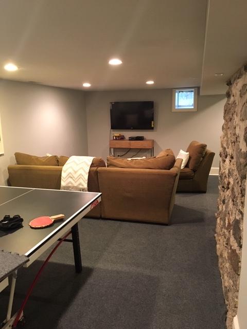 Basement Family Rooms Carpet Squares