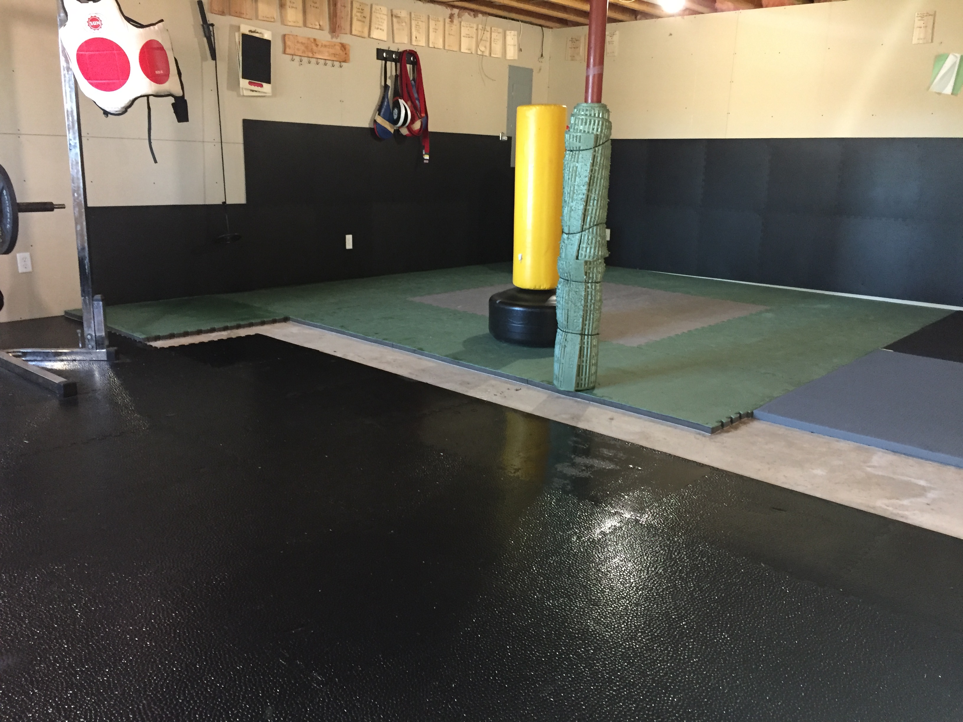 Home Gym Flooring Tile Pebble 3/8 Inch x 2x2 Ft. customer review photo 3