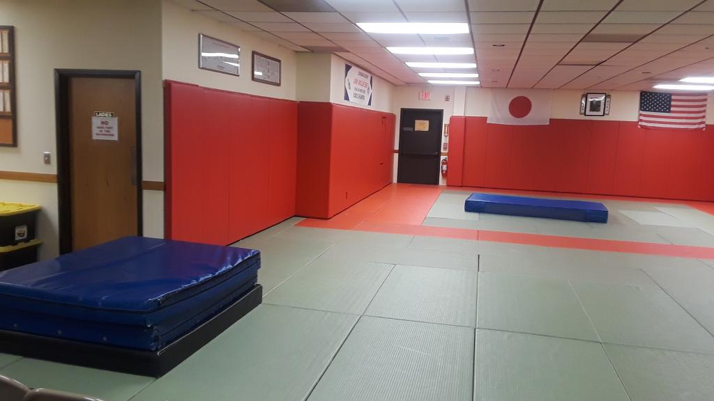 martial arts studio padding