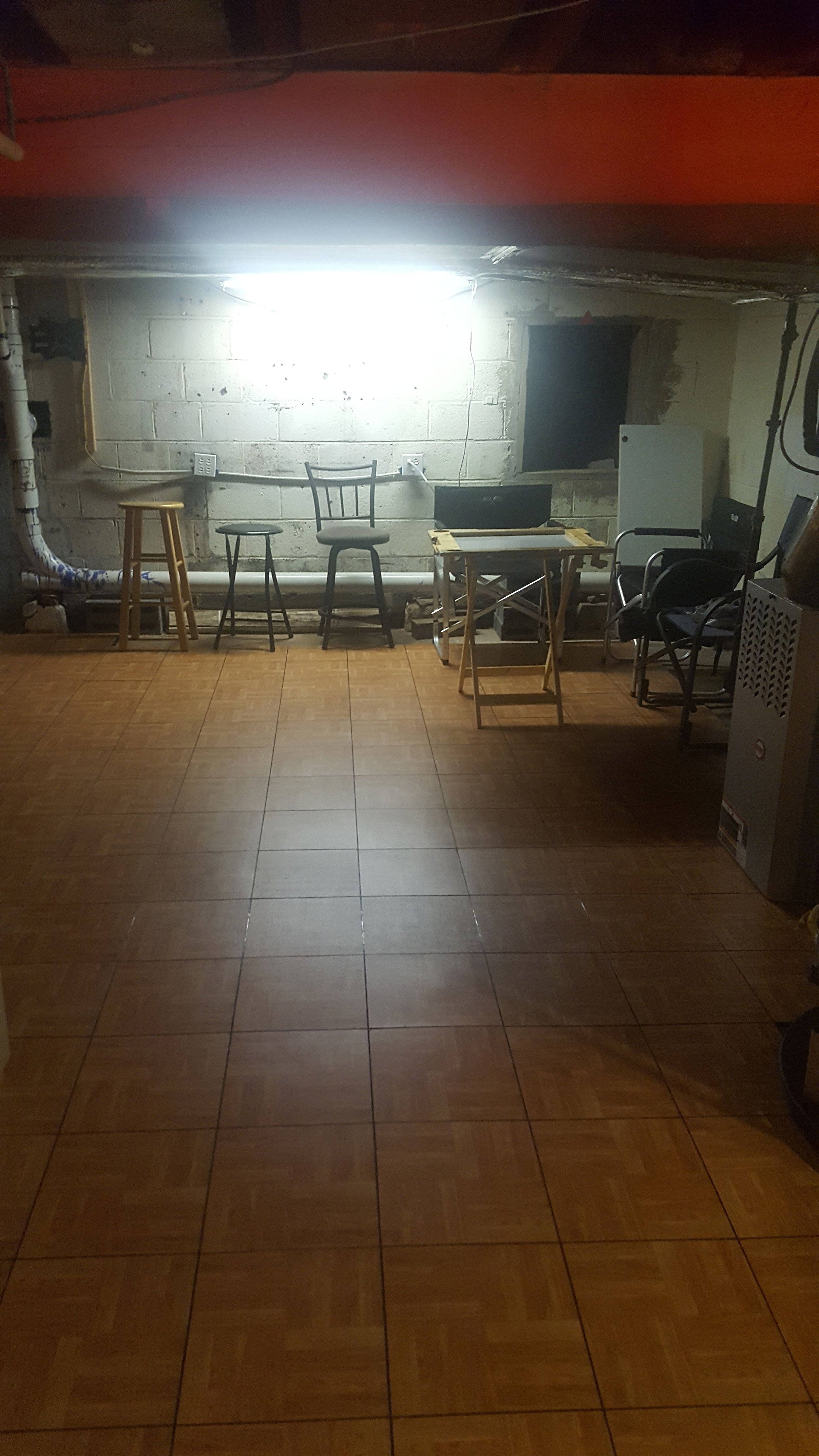 Basement Portable Floor Tile 5/8 Inch x 1x1 Ft. customer review photo 3
