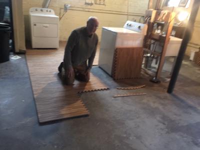 Wood Grain Foam Tiles Reversible 1/2 Inch x 2x2 Ft. customer review photo 2