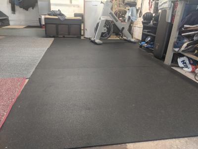 Rubber Flooring Roll Greatmats 1/4 Inch Colors 10 LF customer review photo 1