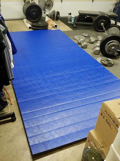 Roll Out Wrestling MMA Mats 5x10 Ft customer review photo 1