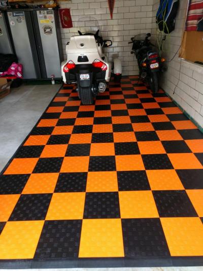Garage Floor Tile Diamond 5/8 Inch x 1x1 Ft. customer review photo 2