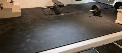 Rubber Floor Mats Black 3/4 Inch x 4x6 Ft. customer review photo 1