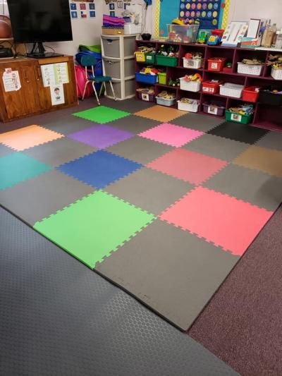 Foam Kids and Gym Mats Premium 5/8 Inch x 2x2 Ft. customer review photo 2