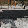 Roof Open Drainage Tile with pad.  