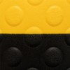 Bubble Sof-Tred with Dyna Shield Anti-Fatigue Mat 2x6 ft black yellow texture closeup