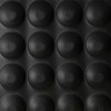 Bubble Trax Grande Anti-Fatigue Mat 3x5 ft black texture closeup