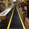 Cushion Trax Anti-Fatigue Mat 2x75 ft black yellow package processing install