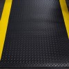 Diamond Sof-Tred With Dyna Shield Anti-Fatigue Mat 3X6 ft black yellow mat