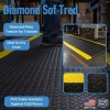 Diamond Sof-Tred With Dyna Shield Anti-Fatigue Mat 3x12 ft infographic