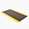 Diamond Tuff Anti-Fatigue Mat 5x75 ft full ang black yellow.