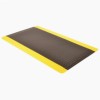 Ergo Trax Grande Anti-Fatigue Mat 3x5 ft black yellow full ang.