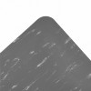 Gray corner of fMarble Sof-Tyle Grande Anti-Fatigue Mat 1 Inch x 3x12 Ft.