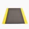 Pebble Step SOF TRED with Dyna Shield Anti-Fatigue 3/8 inch 3x12 ft black yellow full.