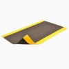 Pebble Step SOF TRED with Dyna Shield Anti-Fatigue 3/8 inch 3x6 ft black yellow full corner curl.