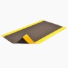 Pebble Step SOF TRED with Dyna Shield Anti-Fatigue 5/8 inch 3x6 ft black yellow full corner curl.