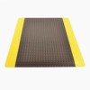 Saddle Trax Anti-Fatigue Mat 2x75 ft black yellow full tile.