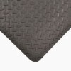 Saddle Trax Anti-Fatigue Mat 2x75 ft close corner black.