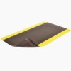 Saddle Trax Anti-Fatigue Mat 2x75 ft full ang black yellow curl.