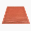 SaniTop Anti-Fatigue Mat 3X20 ft Red full tile.