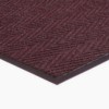 Chevron Rib Carpet Mat 3x6 Feet Burgundy Mat close up