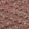 Chevron Rib Carpet Mat Burgundy Close Up