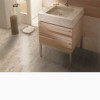 vinyl top stone look flooring tiles for basement bathroom thumbnail