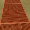 VIP Topdek Senior Red Mat 3 x 14 Feet 8 Inches over concrete