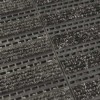 Entrance Linear Tile 1/2 inch Black w/Charcoal Carpet showing connected.