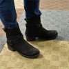 Multi Colors with Boots Carpet Tiles Smart Transformations Crochet 24x24 In 15 per case
